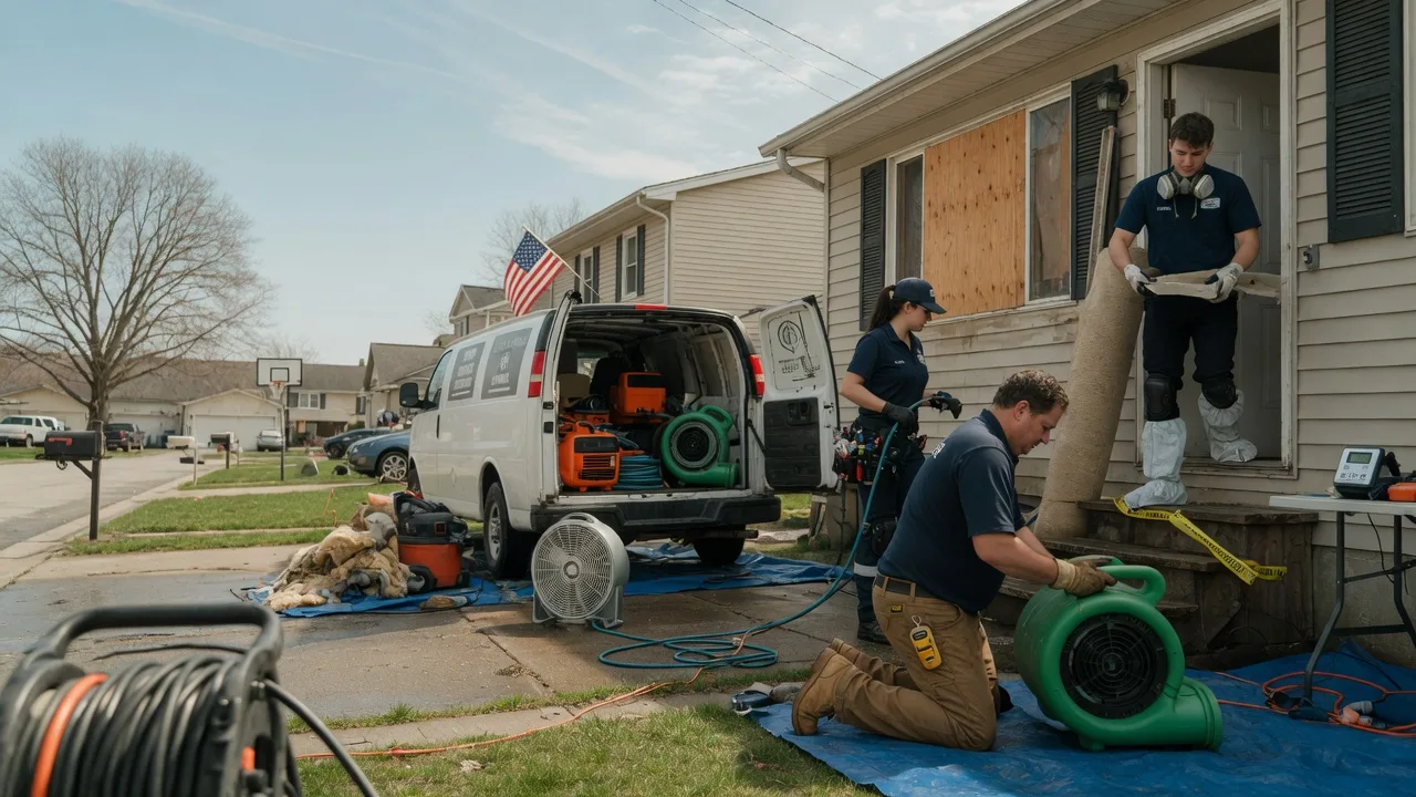 Water Damage Restoration in Streamwood, IL near me